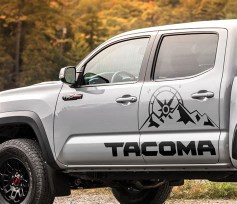 Modifications to this Toyota are extensive, and the full list is detailed below. . Tacoma decals
